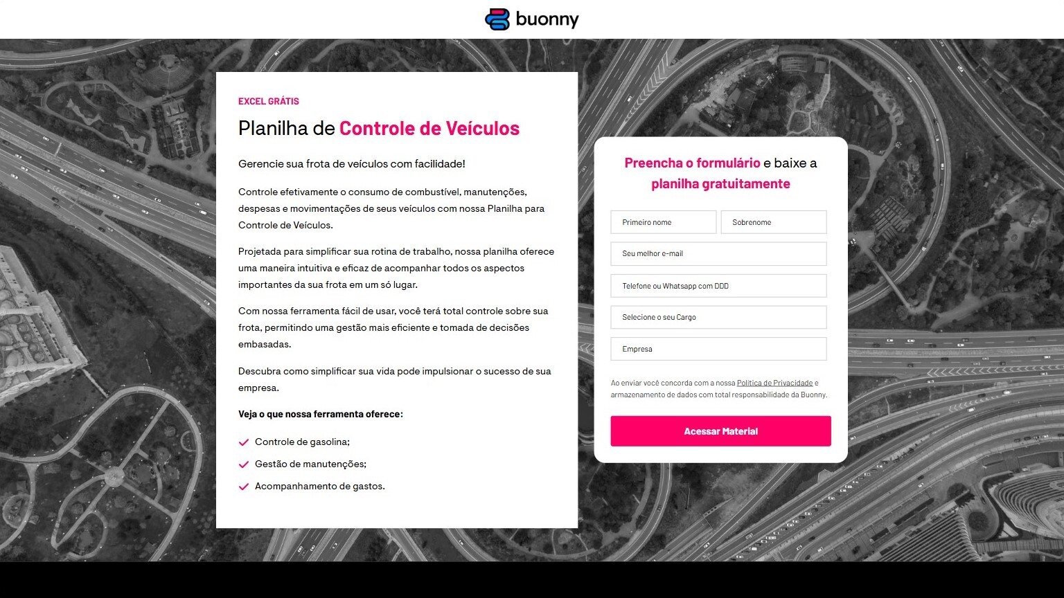 Controle de Veículos