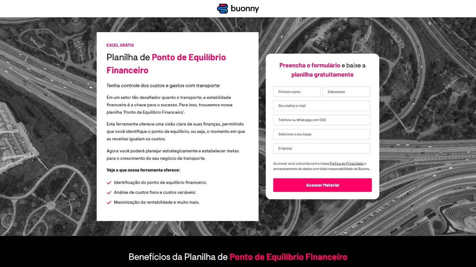 Ponto de Equilíbrio Financeiro